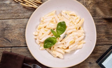 Glutensiz Penne Alfredo